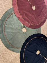 Load image into Gallery viewer, Christmas Tree Skirt with Beaded Trim